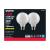 Satco S21244 4.5G25/LED/WH/927/120V/2PK