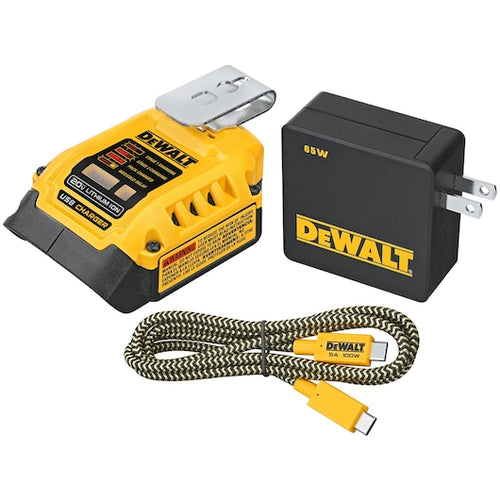 Dewalt 20V MAX*/FLEXVOLT ® 5 Amp USB Charging Kit
