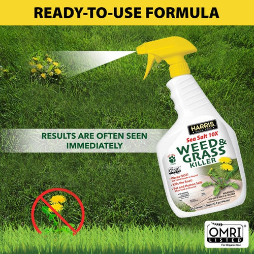 Harris Sea Salt 10X Weed & Grass Killer Spray