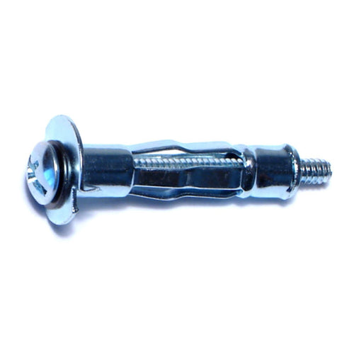 Monster Fastener 1/8-32 Zinc Short Pan Head Hollow Wall Anchors (10 pcs.)