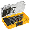 Dewalt DWA1184 Black & Gold Metal Drill Bits