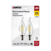 Satco S21840 4 Watt CA10 Candelabra Base LED Bulb