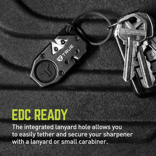 True Mycro Knife Sharpener Compact with Carbide and Ceramic Slots