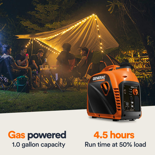 Generac Portable Inverter Generator, 2500i | With COsense 49ST