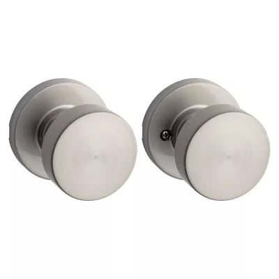 Kwikset Pismo Knob (Round) - Hall/Closet