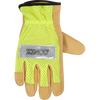 Kinco Hi-Vis Green Mesh & Grain Pigskin Palm