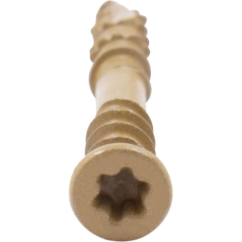 K9 Fasteners Greyhound Reverse Thread Trim Tan