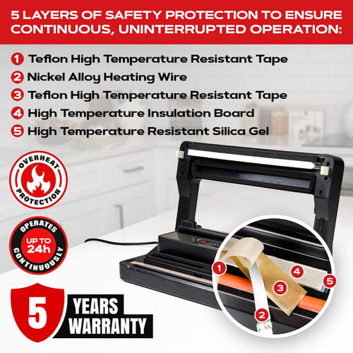 Forjars® Vacuum Sealer PRO Machine