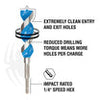 Spyder 1/2 x 6-1/2 Power Bit Stinger™