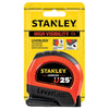 Stanley 25 ft High-Visibility Magnetic LEVERLOCK® Tape Measure