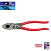 Milwaukee 9 Lineman's Dipped Grip Pliers w/ Crimper & Bolt Cutter (USA)