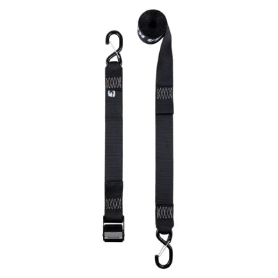 Keeper Products 2” x 10’ Cam Buckle Tie-Down with S hooks