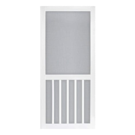 Screen Tight Vinyl Five Bar Screen Door