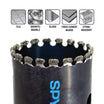 Spyder 1-1/2 Diamond Edge Non-Arbored Hole Saw