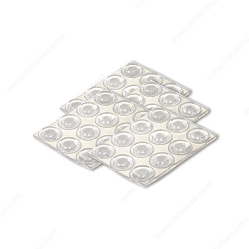 Richelieu Hardware PRO-TEC® PVC Round Bumper Pads 1/2 in.