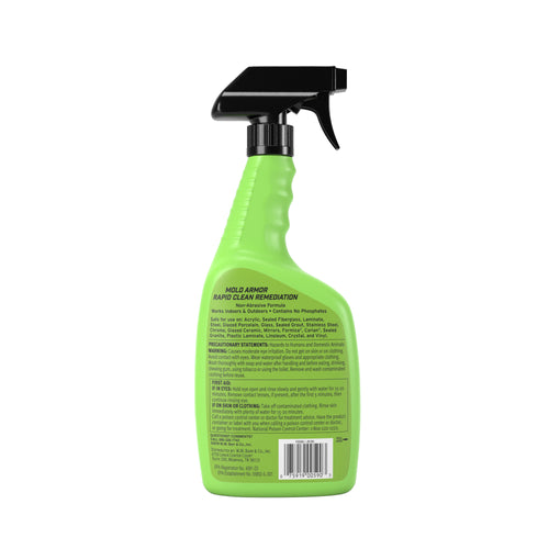 MOLD ARMOR Rapid Clean Remediation – 32oz. Spray Bottle