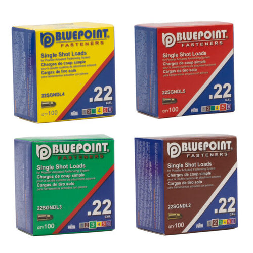 Blue Point .22 Caliber Neck Down Single Shot Loads