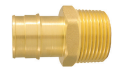 Apollo 3/4 in. Brass PEX-A Barb x 3/4 in. MNPT Male Adapter