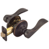 Design House Springdale 2-Way Passage Door Lever in Oil Rubbed Bronze