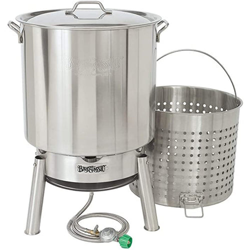 Bayou Classic Stainless Bayou® Boiler Cooker Kit
