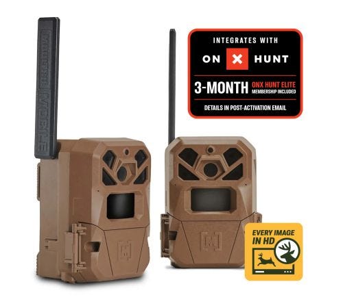 Moultrie Edge 2 Cellular Trail Camera 2-Pack