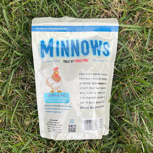 Buffalo Fickle Fowl Dried Minnows