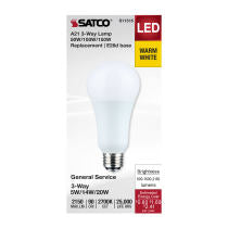 Satco S11515 5/14/20A21/3-WAY/LED/927