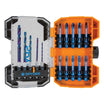Spyder 15-Piece Dril  & Impact Driver Bit Set Mach-Blue™