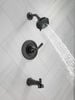 Delta Monitor 14 Series Tub & Shower Trim in Matte Black