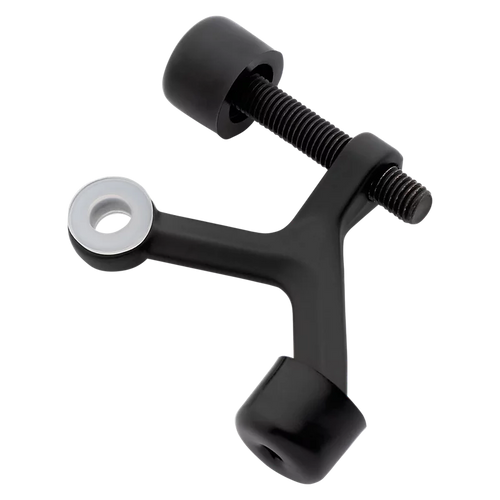 National N830-580 Hinge Pin Door Stop Matte Black