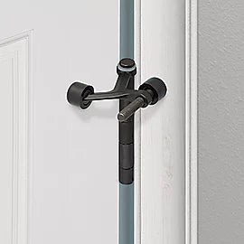 National N830-580 Hinge Pin Door Stop Matte Black