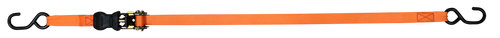 Ancra Cargo  1” x 15’ Orange Ratchet Tie-Down w/S-Hooks