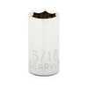 GearWrench 1/4 Drive 6 Point Standard SAE Socket 5/16