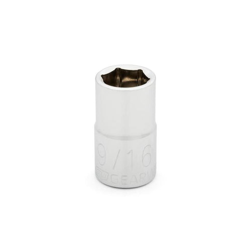 GearWrench 1/2 Drive 6 Point Standard SAE Socket 9/16