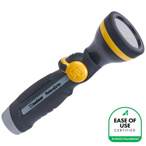 Melnor’s RelaxGrip® Thumb-Control Straight Shower Nozzle