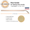 Seymour Midwest 56 Walking Plow Handle Red Oak