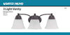 Satco 60-6087 Empire 3 Light 21 Vanity