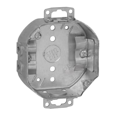 Thomas & Betts Steel City 54151NE-24R Octagon Box, 15.8 Cubic Inches