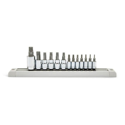 GearWrench 13 Piece 1/4, 3/8 & 1/2 Drive Torx® Bit Socket Set
