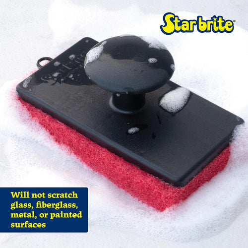 Star Brite All-Purpose Medium Red Scrubber Pad