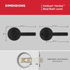 Kwikset Henley Lever - Bed/Bath