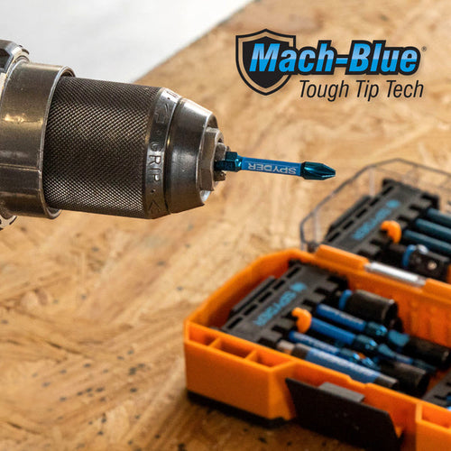 Spyder 2 PH3 Impact Driver Bit (2-Pack) Mach-Blue®