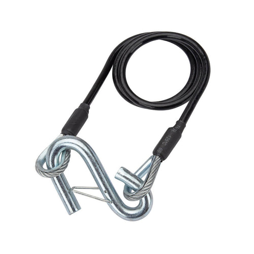 TowSmart 40 in. Safety Cable w/Spring Loaded Safety Hooks 5000 lb