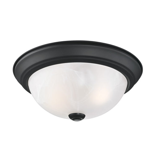 Design House Flush Mount Light 11 Matte Black