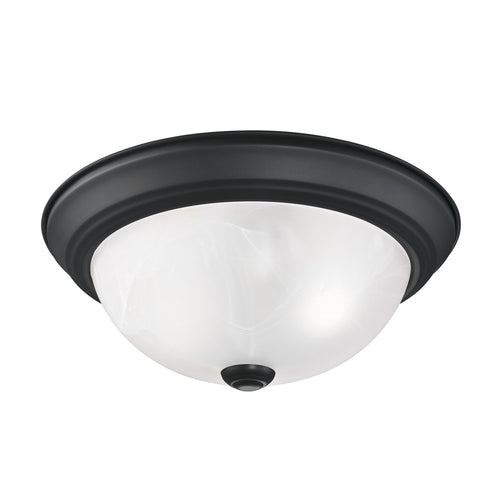 Design House Flush Mount Light 11 Matte Black