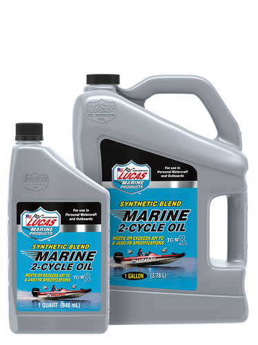 Lucas Oil Synthetic Blend 2-Cycle Marine Oil