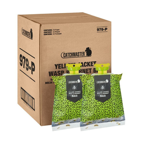 Catchmaster Yellow Jacket, Wasp & Hornet Bag, 12-Count