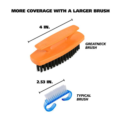 GreatNeck 19025 Fingernail Brushes (6 Piece)
