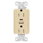 Eaton TRUSBAC15V-BX-L - USB Charger and Combination 15A 5-15R Duplex Receptacles