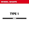 Milwaukee 12 x 7/64 x 1 Metal Cut Off Wheel -Type 1